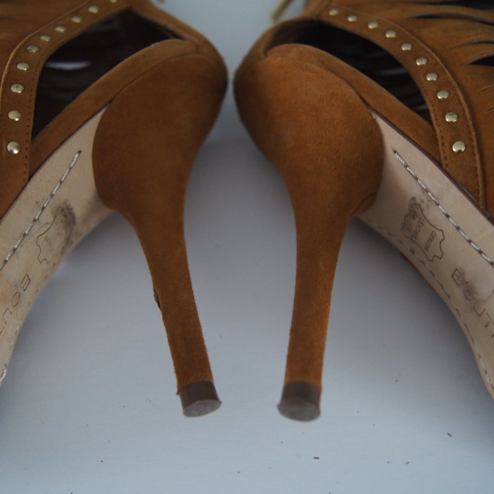 Boutique 9 Btrashelle Genuine Leather Heel Bootie Date Wedding Party Birthday 7 - Picture 5 of 9